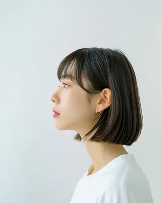 ミディアム カラー 柔らか質感/髪質改善 ⚡️Ren⚡のヘアスタイル