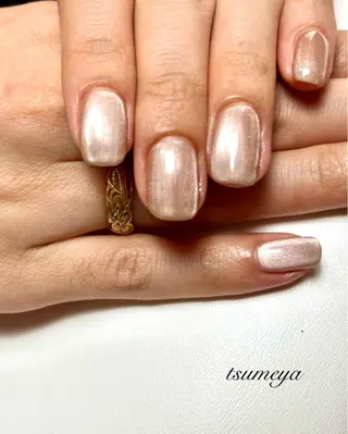 ネイル tsumeya ゆるかわ手描きネイルのネイルデザイン