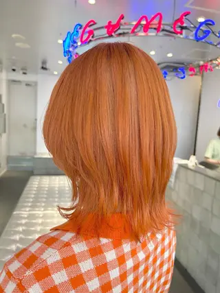 ミディアム MiRI💜地毛級 エクステ✖似合わせ技のヘアスタイル