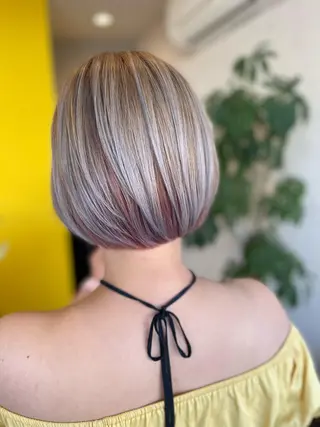 ショート カラー YAP！HAIR トコツメアヤノのヘアスタイル