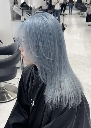 カラー ☘️赤み消し透明感 ヘア☘️LANDのヘアスタイル