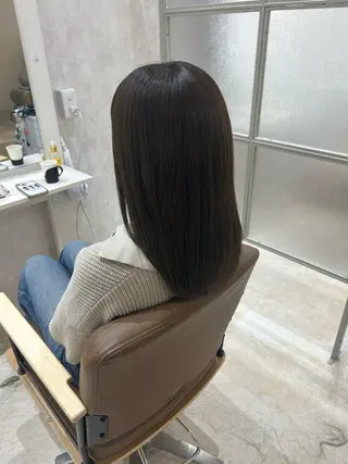 ミディアム カラー 💙まこと💙艶 カラー(Rico)のヘアスタイル