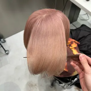 ミディアム カラー ✨髪質改善艶カラー✨ リュウトのヘアスタイル