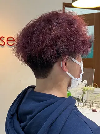 メンズ 透明感カラー🕊️✨ Mayu🦮🩶のヘアスタイル