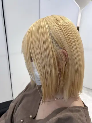 カラー 艶カラー美髪縮毛矯正 /髪質改善✨️ユウキのヘアスタイル