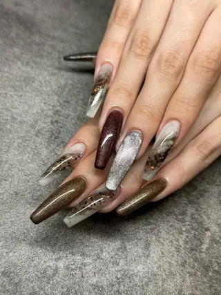 ロング ピンクドールハウス 宜野湾店のネイルデザイン