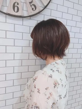 ショート カラー 韓国hair🦋 Nanaのヘアスタイル