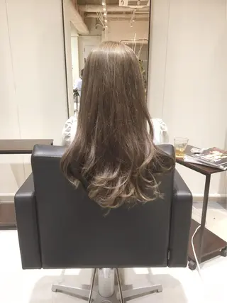 ロング カラー 前髪/ハイライト得意 安西駿一　【銀座】のヘアスタイル