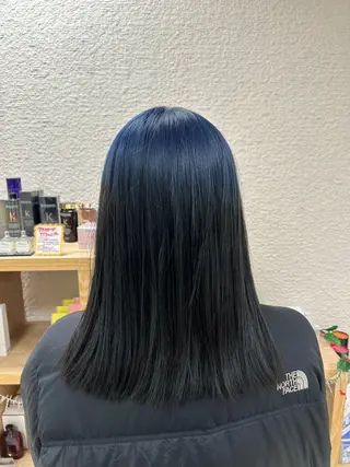 カラー 💜暖色系カラー/ ブリーチカラー💜のヘアスタイル