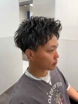 ショート パーマ メンズ 【大宮】 メンズ専門吉川のヘアスタイル