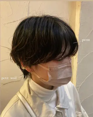 ショート パーマ/名古屋パーマ / コデラ ナナホのヘアスタイル