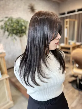 ロング Welila by haku所属・yoshihara yuukiのヘアスタイル