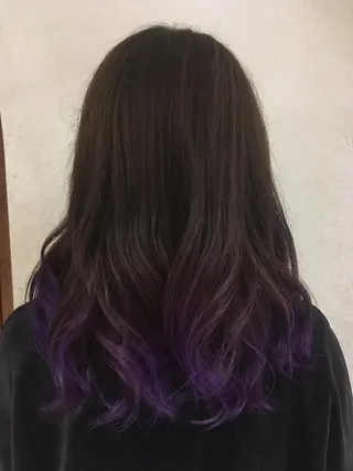 ロング カラー 吉村 絢乃のヘアスタイル