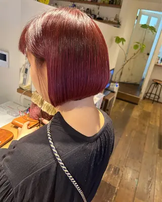 ショート カラー noce harumiのヘアスタイル