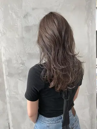 ロング カラー リピート率No.1✨ ユウキのヘアスタイル