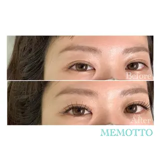 マツエク・マツパ MEMOTTO CHIHIROのマツエク・マツパデザイン