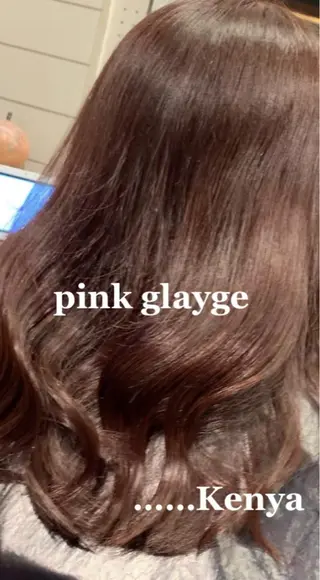 ロング カラー 古田 賢哉のヘアスタイル