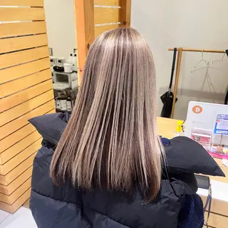 セミロング カラー ✨髪質改善🎨 杉本賢人のヘアスタイル