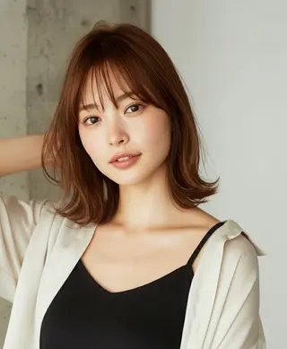 ショート リベルテ新宿所属・艶髪/髪質改善 モデル様募集中🍀のヘアスタイル