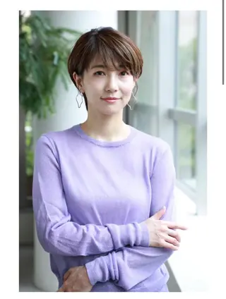 ショート 濱岡 寧々花のヘアスタイル