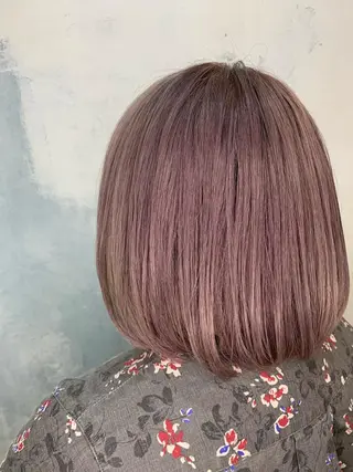 ショート カラー 🍑艶髪✖️暖色系 ✨momoka🍑のヘアスタイル