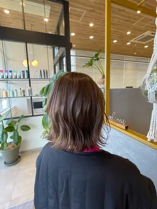 カラー ナガタ　スズナ /髪質改善⭐️のヘアスタイル