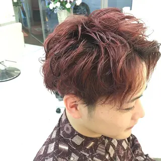 パーマ 神田 澪史のヘアスタイル