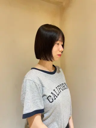 ショート 長谷 若奈のヘアスタイル
