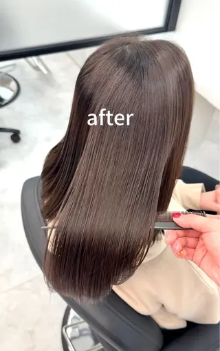 ロング efu.所属・miku 🍑髪質改善サロンのヘアスタイル