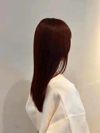 ロング カラー 大西 暦のヘアスタイル