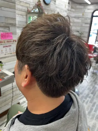 カラー メンズ 大坪 拓斗のヘアスタイル