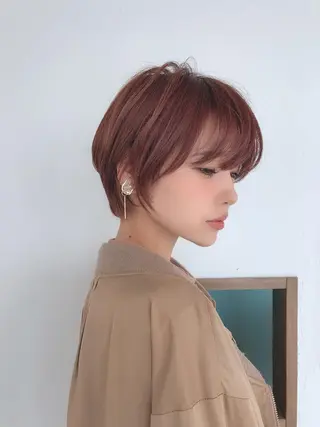 ショート 👑髪質改善カラー 中垣斗希のヘアスタイル