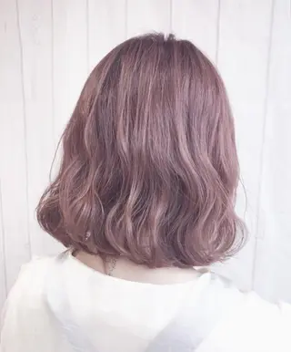 ミディアム カラー 代表🎀 ふわモテ愛 され髪🩷yumiのヘアスタイル