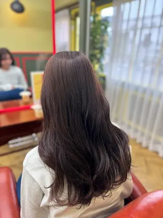 ロング カラー 米倉 麻衣のヘアスタイル