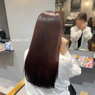 セミロング Mimi🎀ブリーチ なし透明感 Ｗカラーのヘアスタイル