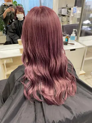 セミロング カラー XANADU上野店 🐼ﾖｺﾊｼのヘアスタイル