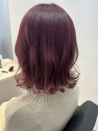 ミディアム Rr SALON心斎橋所属・髪質改善/ 艶髪YABUKIのヘアスタイル
