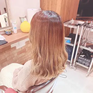 セミロング 髪質改善特化 安東駿介のヘアスタイル