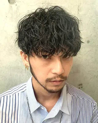 パーマ メンズ [メンズパーマ特化] 棚橋大翔のヘアスタイル