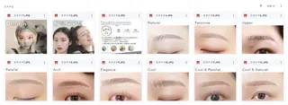 アイブロウ トレンド眉🌈✨ mana.nの眉毛・アイブロウイメージ