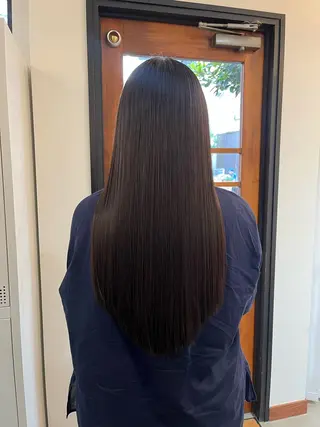 ロング 原口 桃歌のヘアスタイル