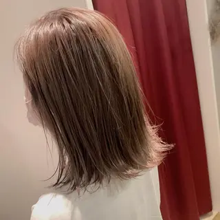 ミディアム カラー UMEDA FIGAROのヘアスタイル