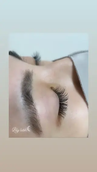 マツエク・マツパ 月夜に浮かぶ 君のまつげのマツエク・マツパデザイン