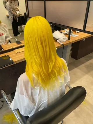 ロング 佐藤 由依/水光カラーのヘアスタイル