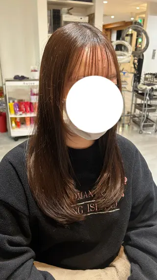 ロング adorable 樋口円のヘアスタイル