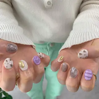 ネイル マキノ ユイのネイルデザイン