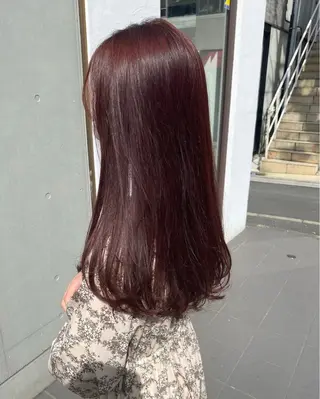 セミロング カラー ヘアアレンジ 暖色💖ツヤ髪💖 masae🌼のヘアスタイル