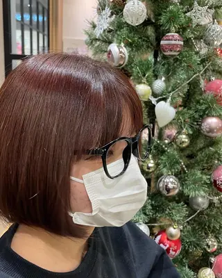 ショート カラー 《ショートモデル》 服部未夢のヘアスタイル