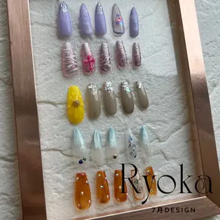 ネイル 福井ネイル Ryokaのネイルデザイン