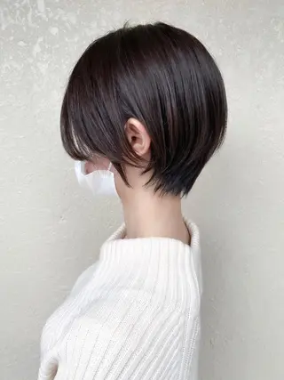 ショート カラー ボブ　ショート 特化 迫田紘史のヘアスタイル